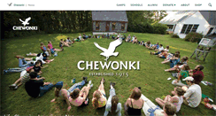 Desktop Screenshot of chewonki.org